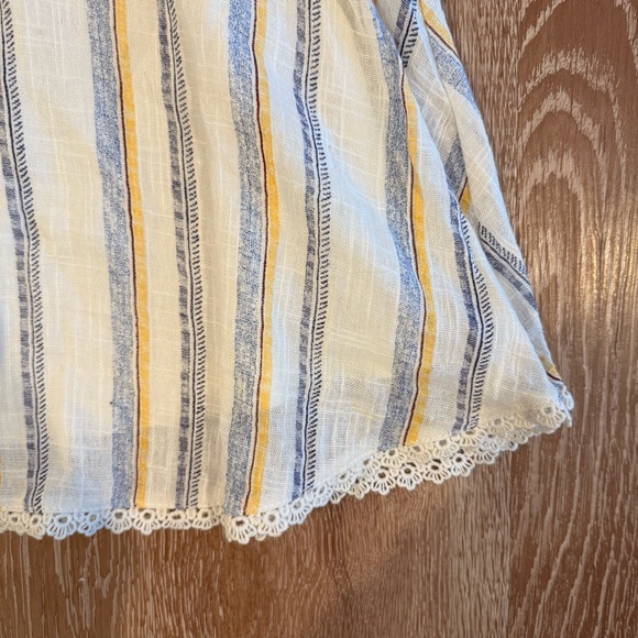 Altar’d State yellow, blue and white striped mini sundress
Size extra small - Picture 3 of 4